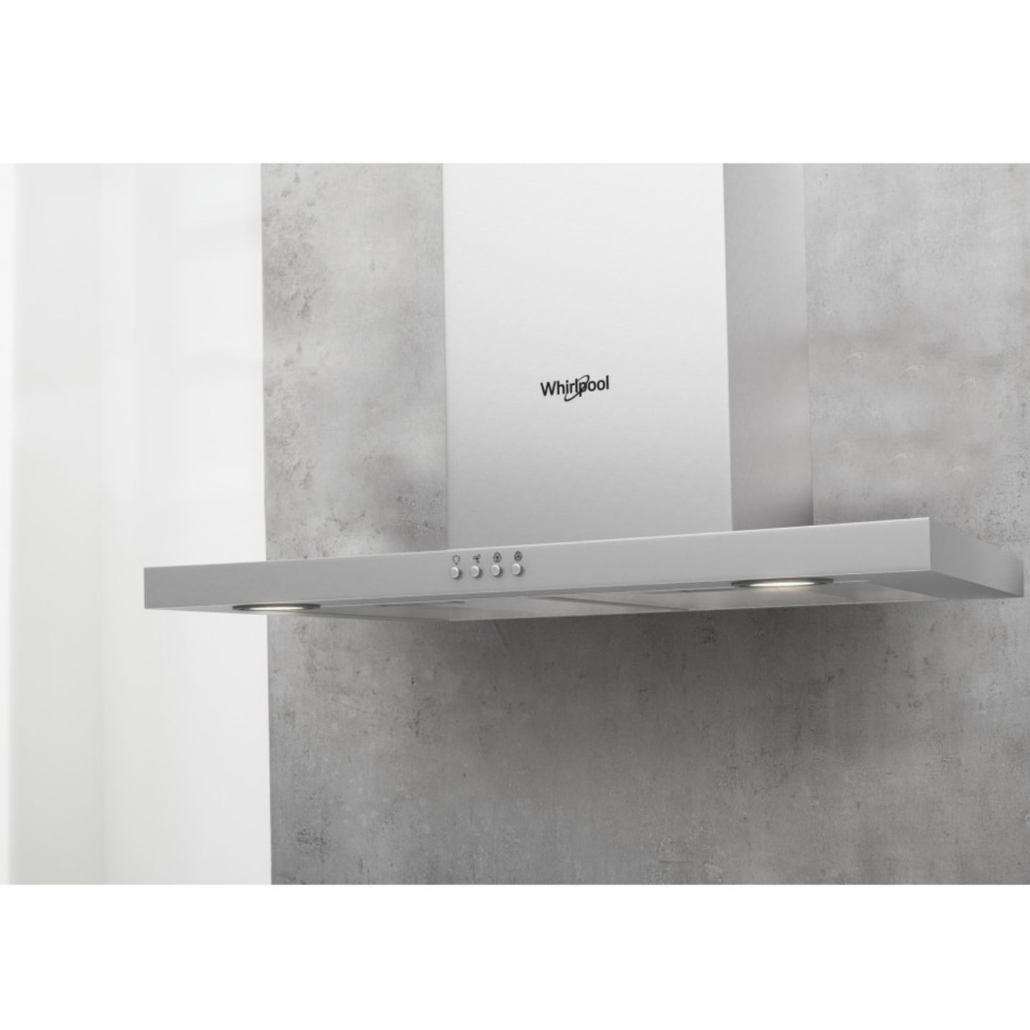 Whirlpool 90cm Chimney Extractor - Stainless Steel - AKR558/3IX
