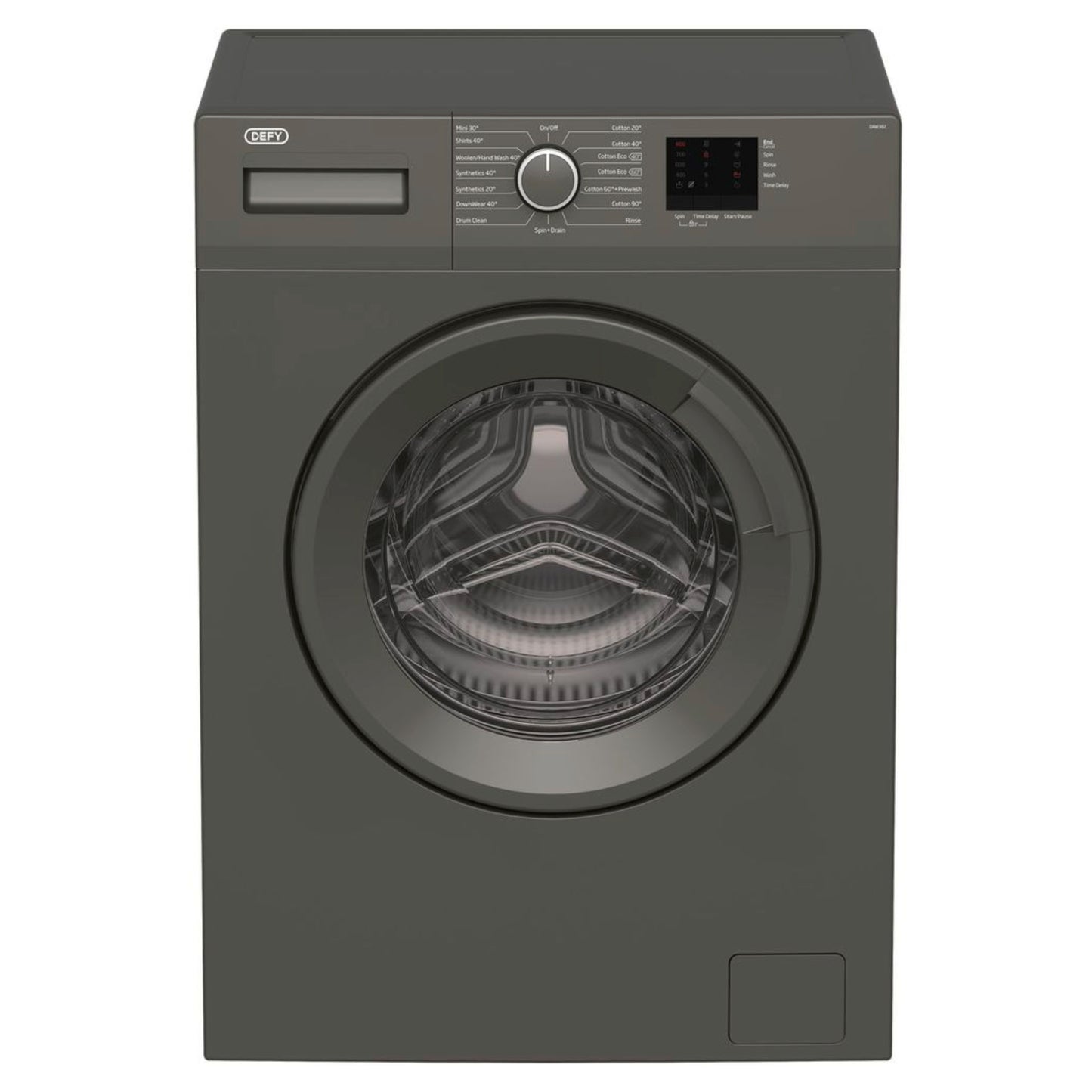 Defy 6kg Front Loader Washing Machine - DAW382 - Metallic - Ismails Furnishers