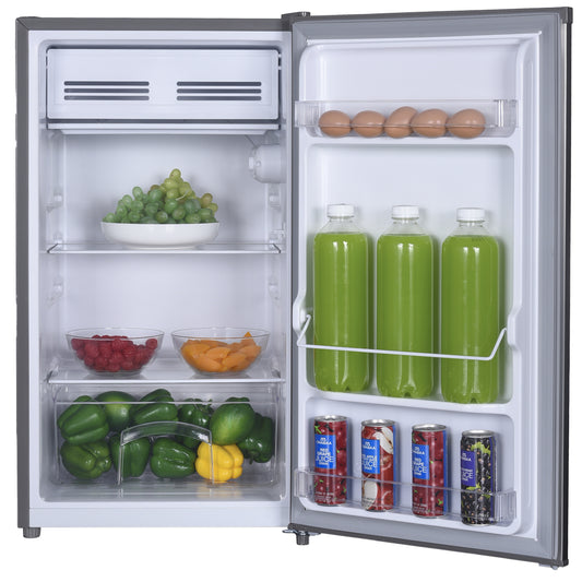 Defy 92L Bar Fridge - Metallic - DBF90M
