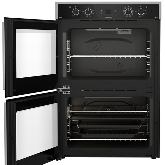 Defy Gemini Gourmet Chef Double Oven - DBO767 - Black