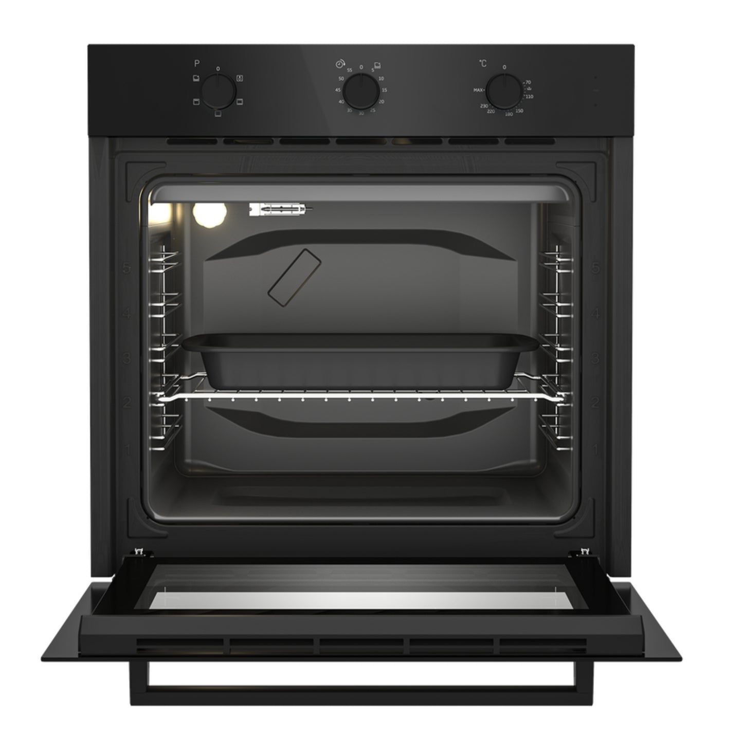 Defy Oven & Hob Combo (DBO483E + DHG132) - DCB832 - Black