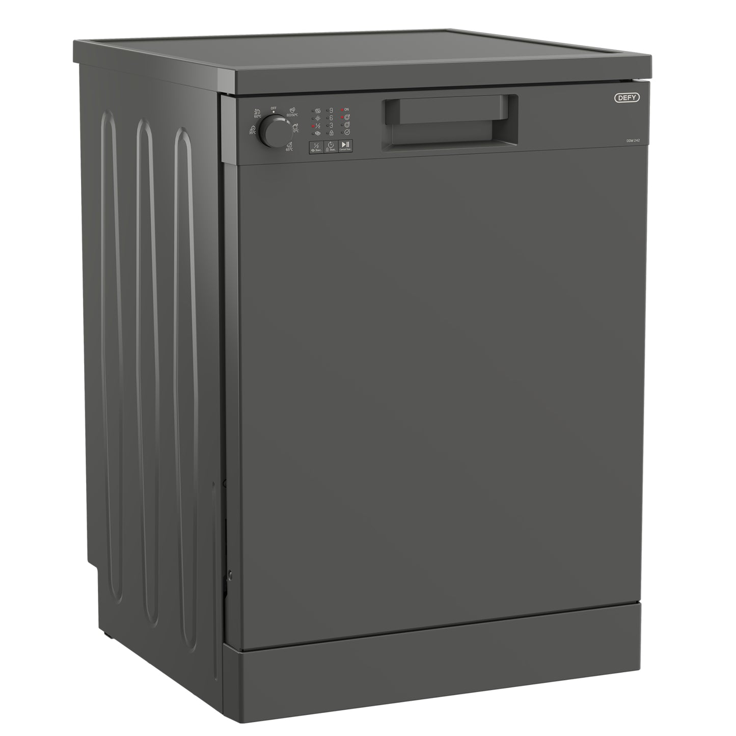 Defy 13 Place Dishwasher - DDW242 - Manhattan Grey
