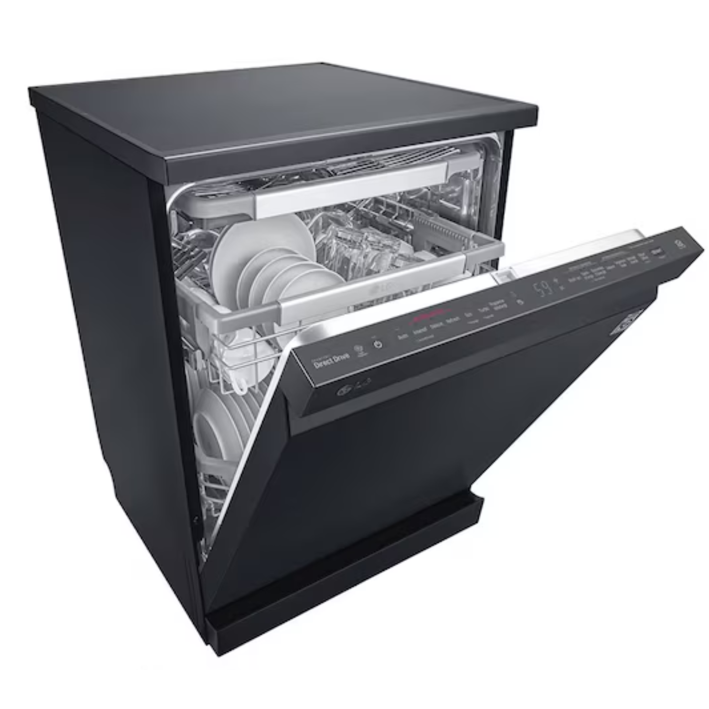LG 14 Place Setting Dishwasher - Matt Black - DFB325HM