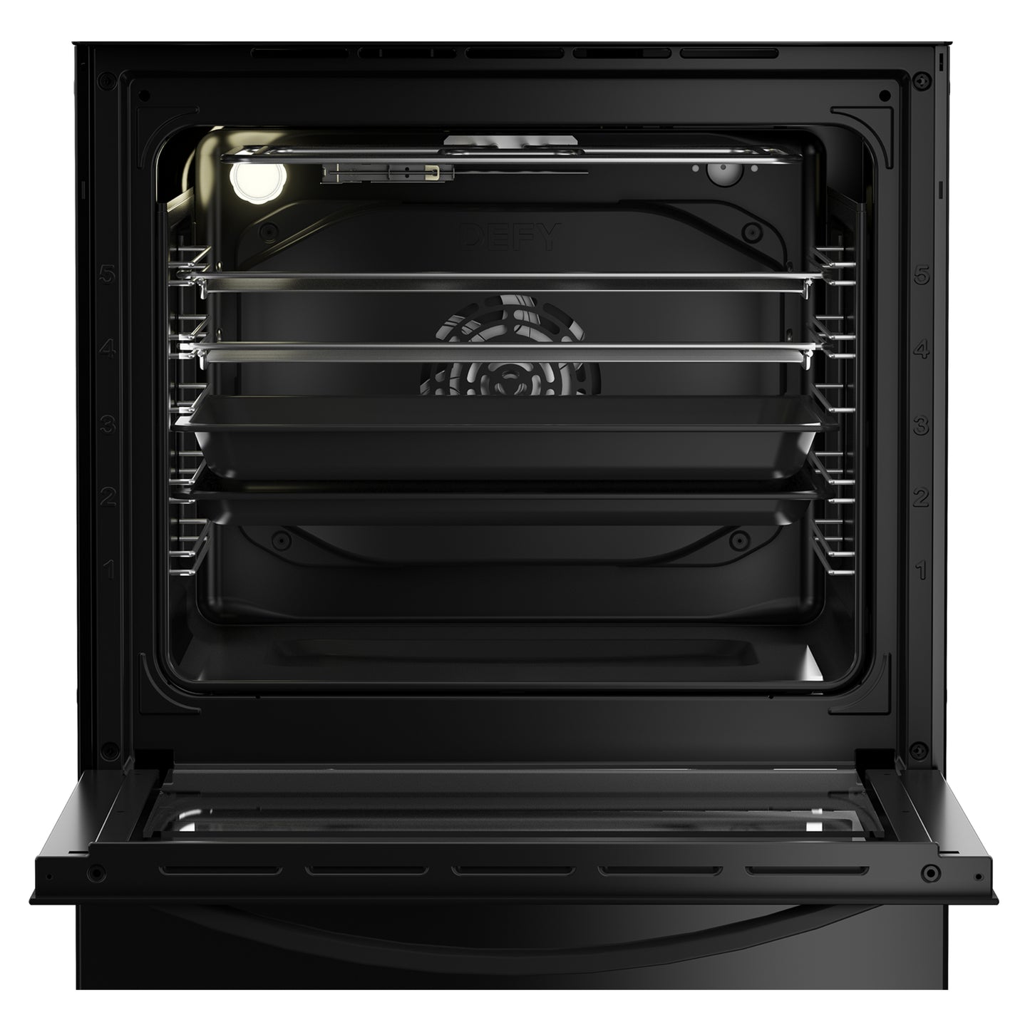 Defy 60cm 4 Plate Freestanding Stove - DSS697 - Black