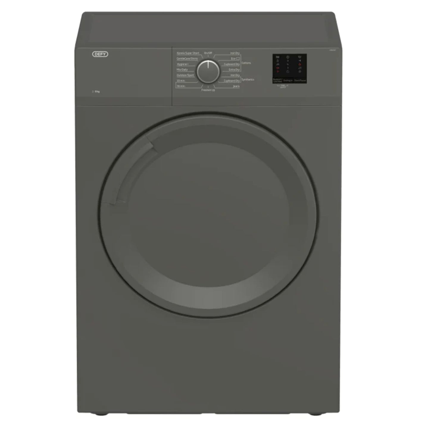 Defy 8kg Tumble Dryer - DTD317 - Manhattan Grey