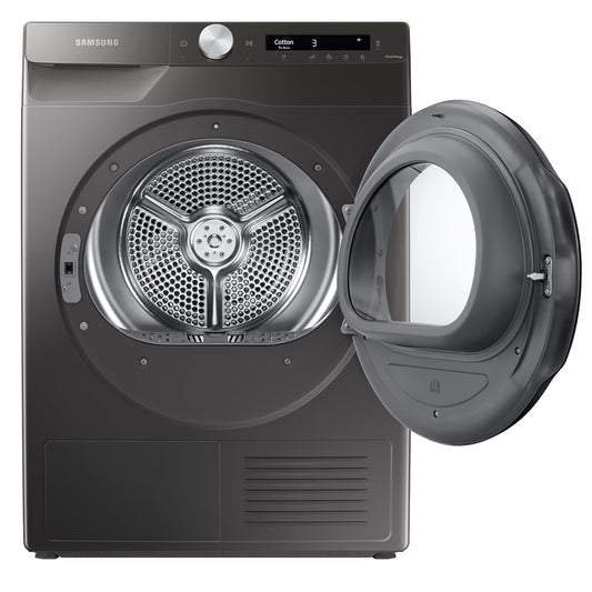 Samsung 9kg Tumble Dryer - DV90T5240AN - Inox Silver