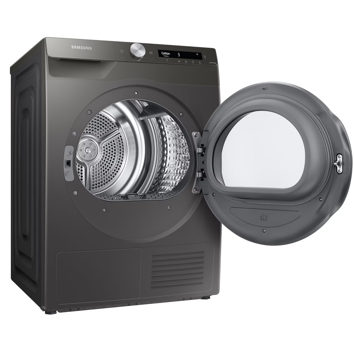 Samsung 9kg Tumble Dryer - DV90T5240AN - Inox Silver