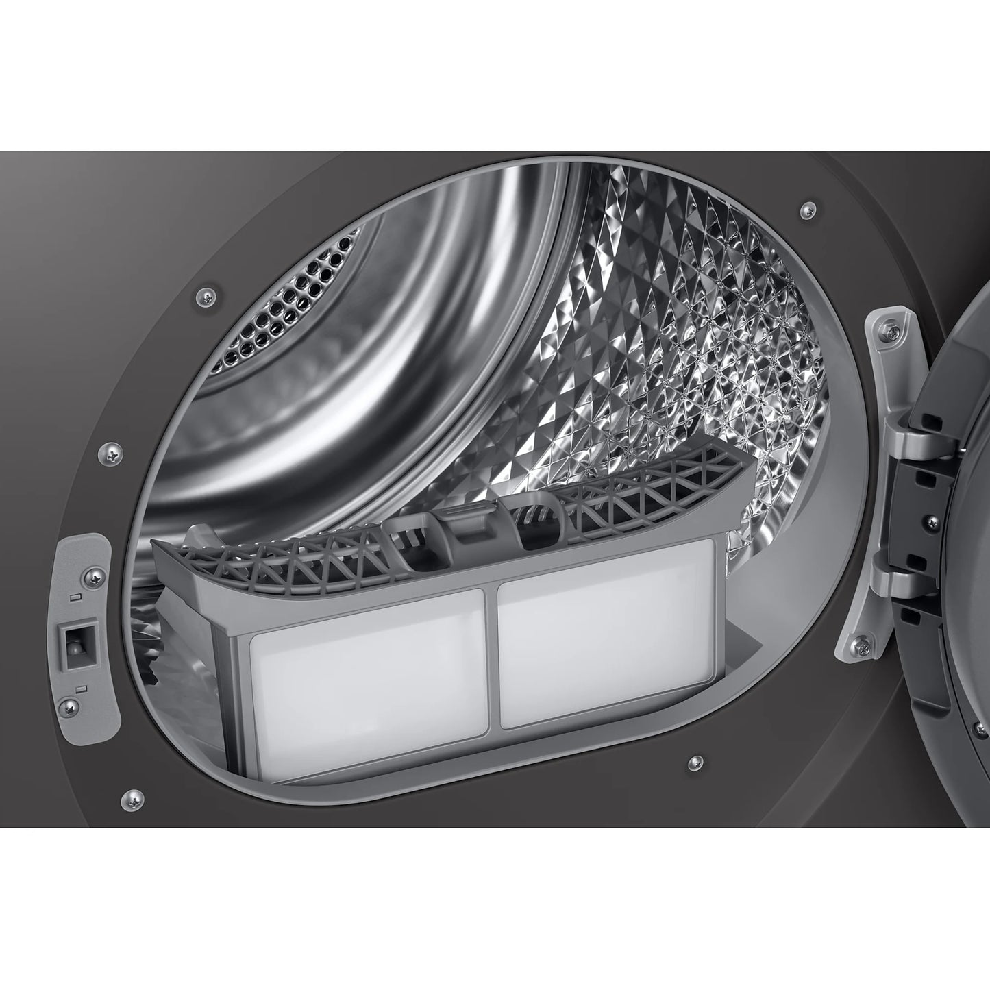 Samsung 9kg Tumble Dryer - DV90T5240AN - Inox Silver