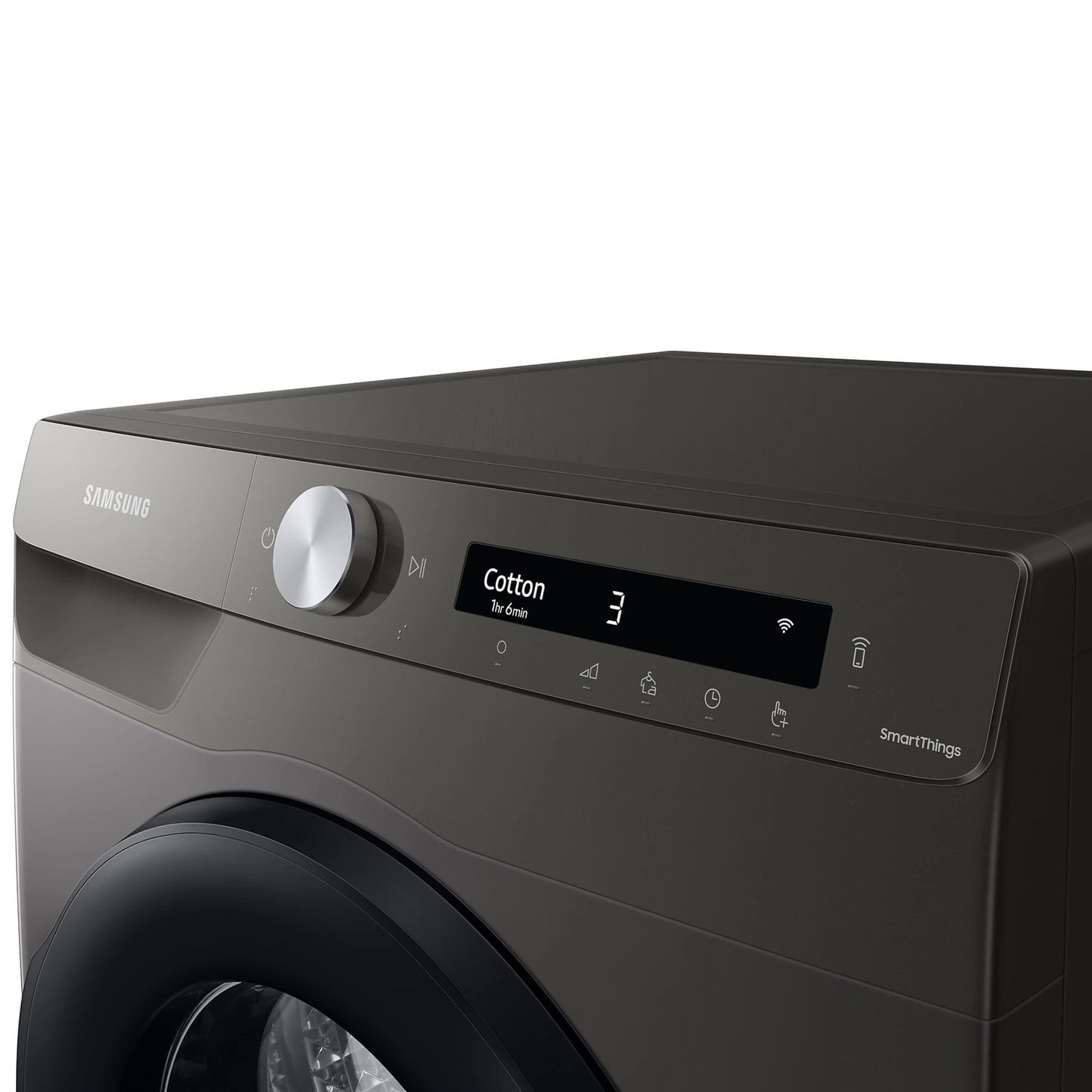 Samsung 9kg Tumble Dryer - DV90T5240AN - Inox Silver