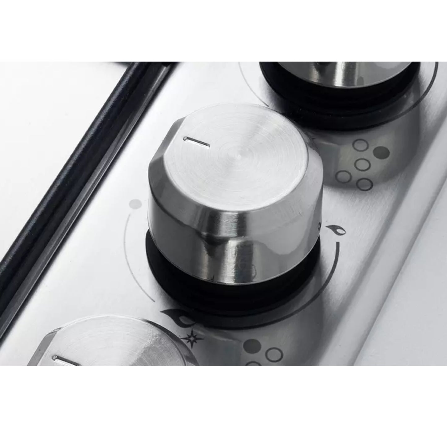 Elba Elio Lite 70cm 5 Burner Gas Hob - Stainless Steel - 02/ELIO 75-545L