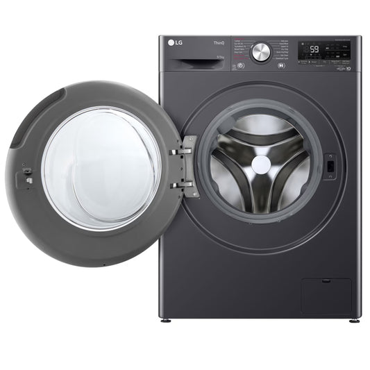 LG 9kg Washer / 5kg Dryer Combo - Middle Black - F2V5FRPYJ