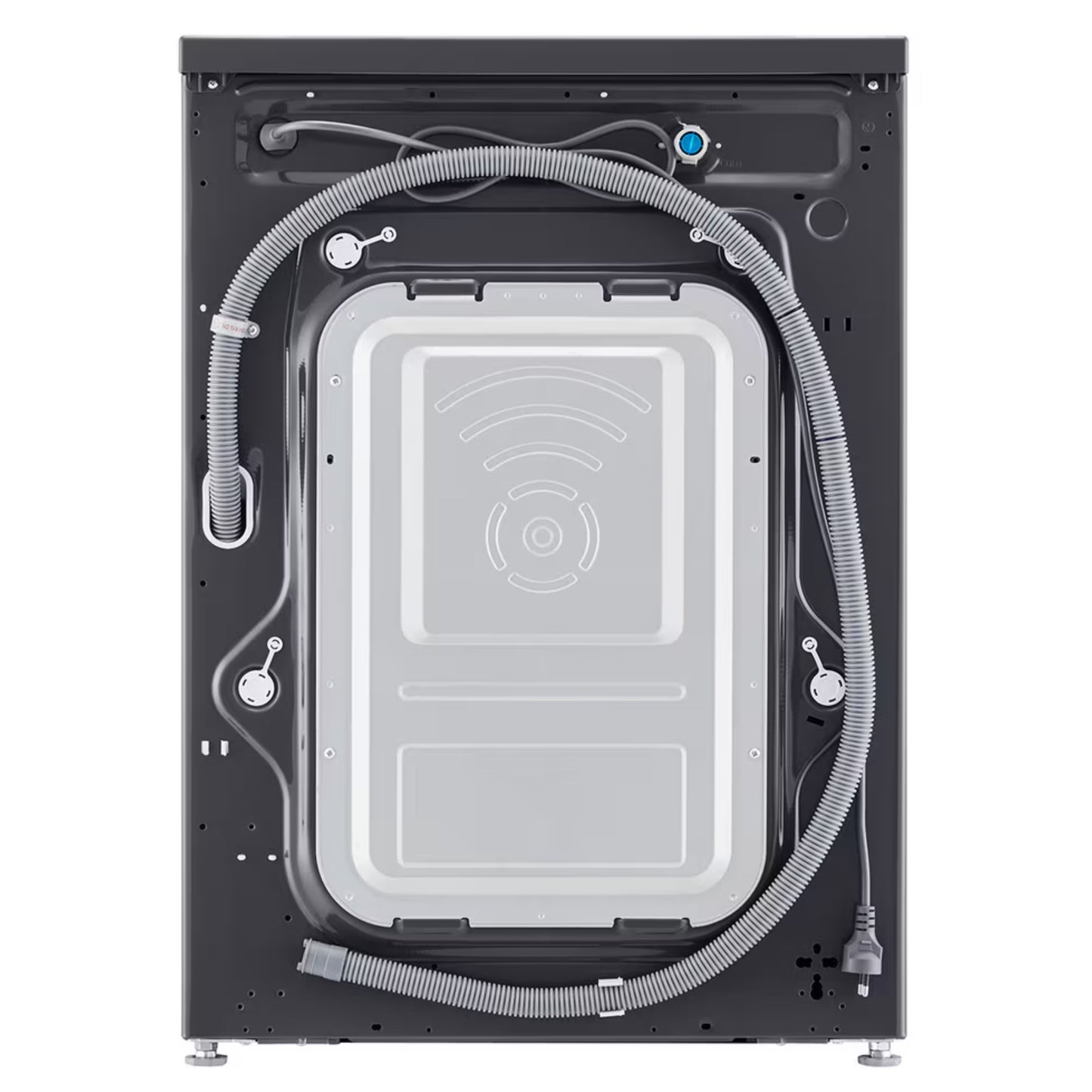 LG 7kg Front Loader Washing Machine - Black - F2Y1HYP6J