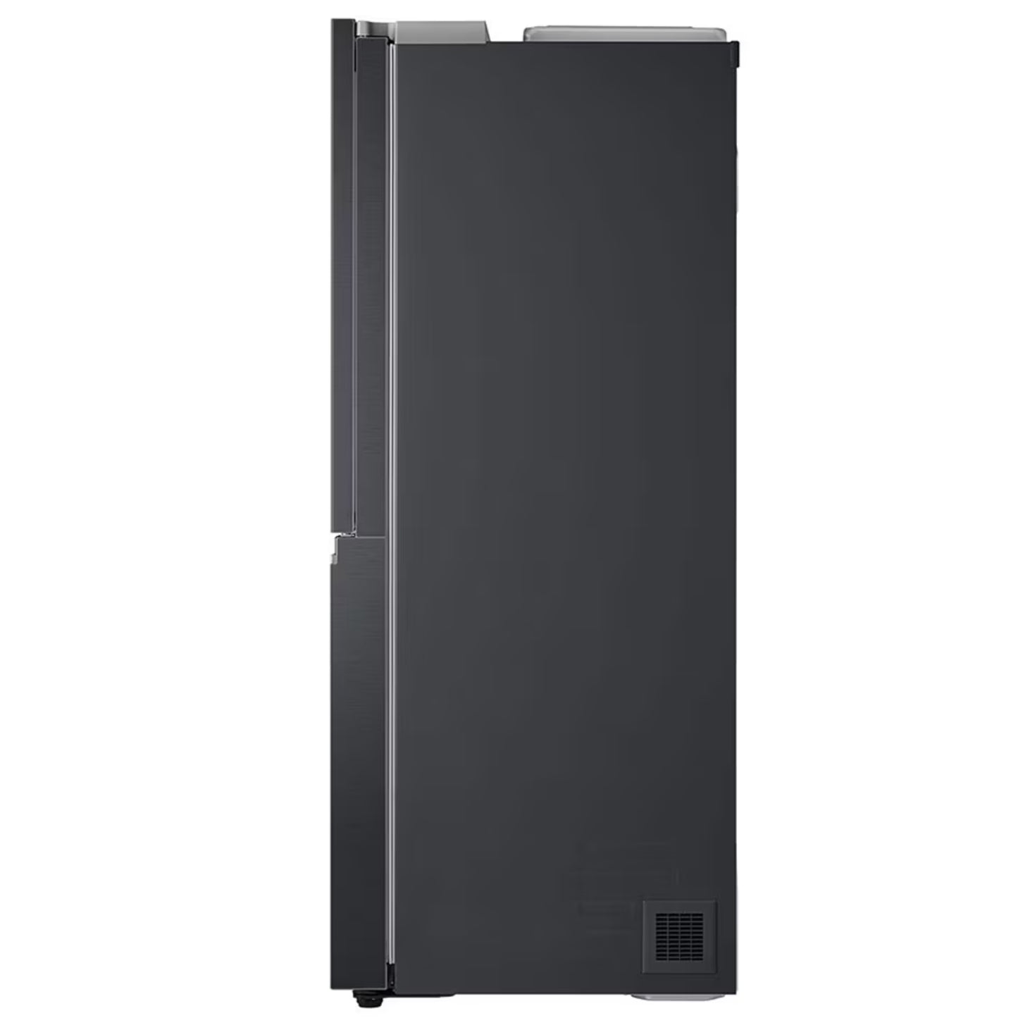 LG 617L Net Side by Side Fridge/Freezer With Water Dispenser Non Plumbed - Black - GC-J257SQ2W