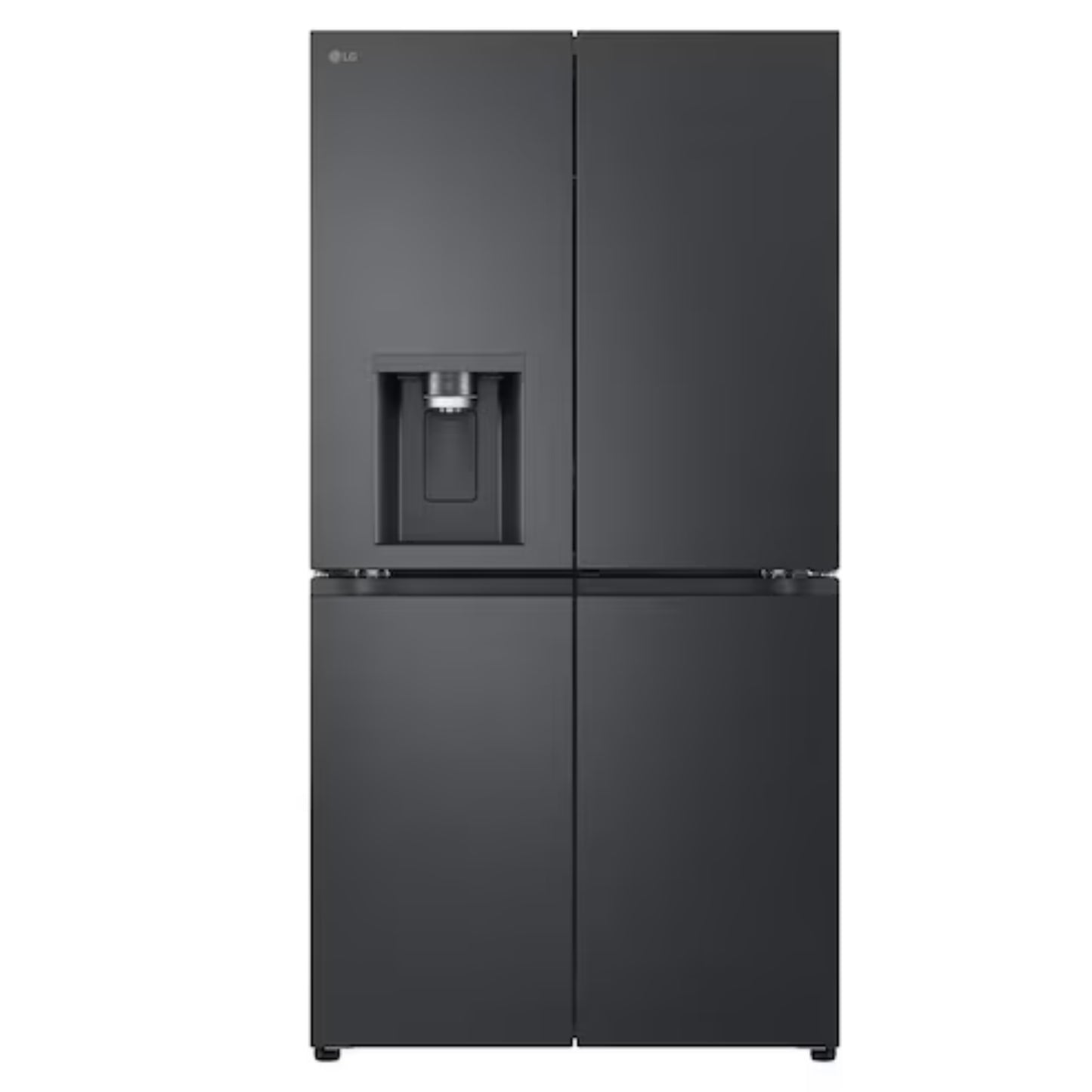 LG 679L Net Side by Side Fridge/Freezer - Black - GC-J24FFCBB