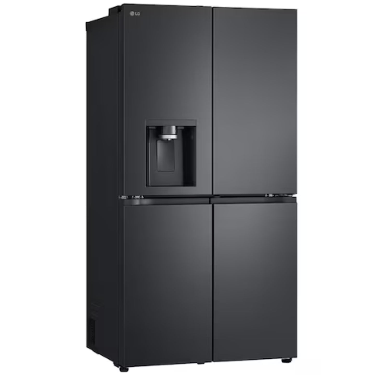 LG 679L Net Side by Side Fridge/Freezer - Black - GC-J24FFCBB