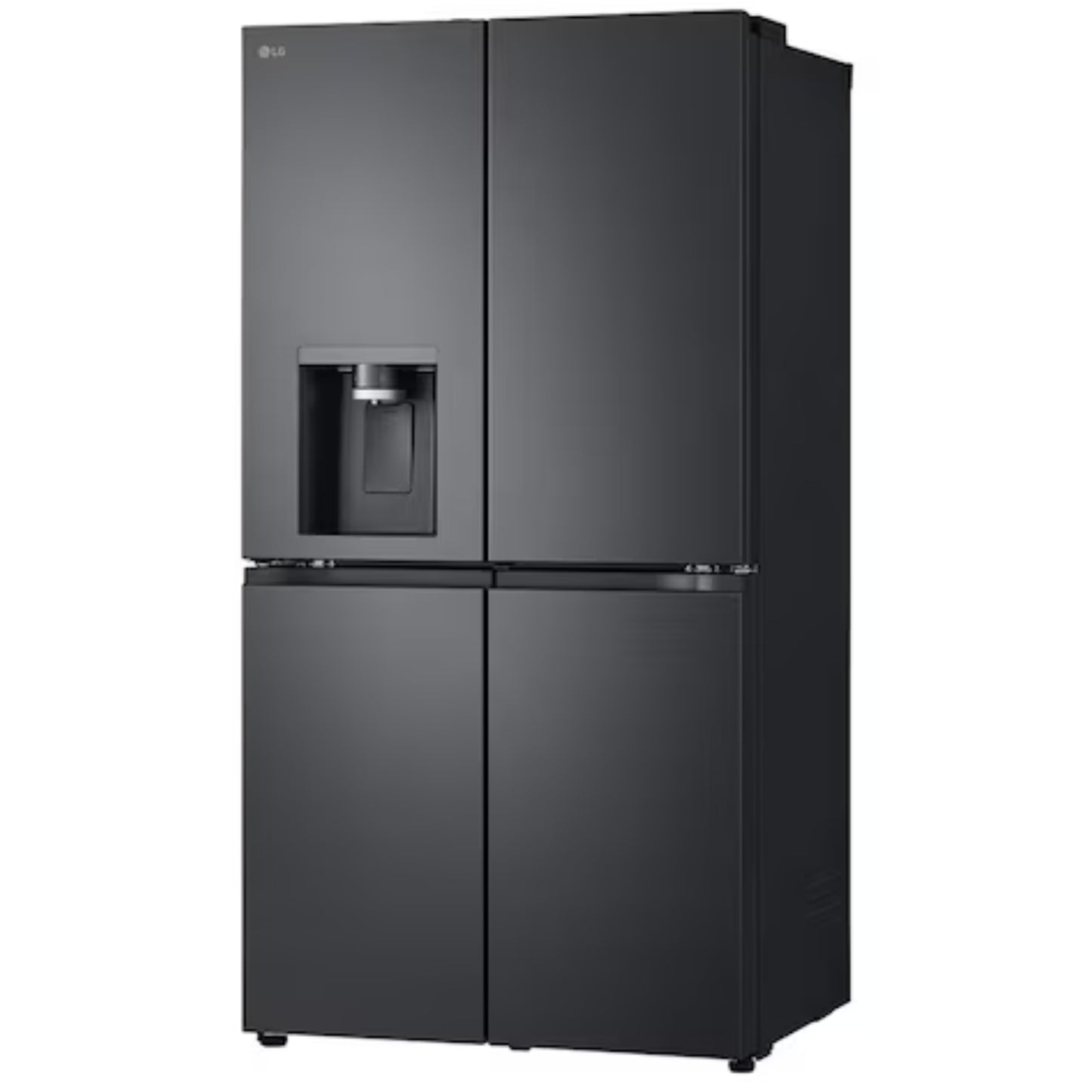LG 679L Net Side by Side Fridge/Freezer - Black - GC-J24FFCBB