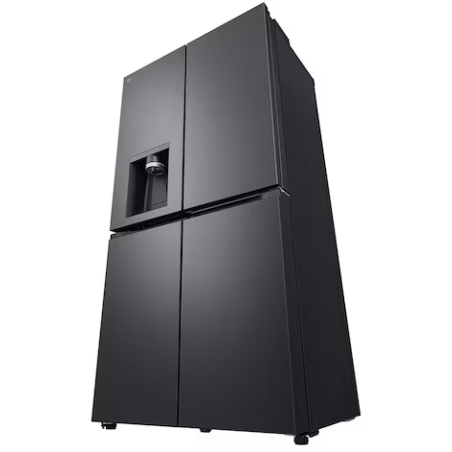 LG 679L Net Side by Side Fridge/Freezer - Black - GC-J24FFCBB