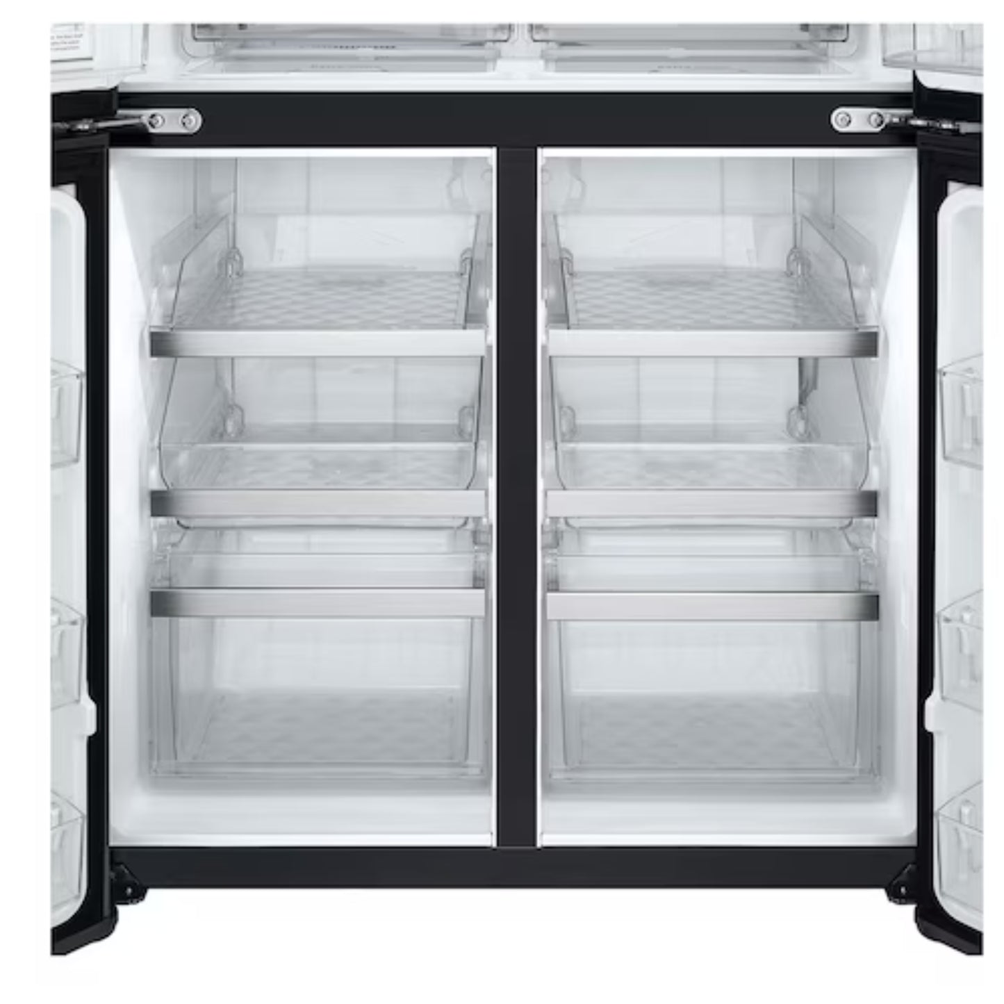 LG 679L Net Side by Side Fridge/Freezer - Black - GC-J24FFCBB