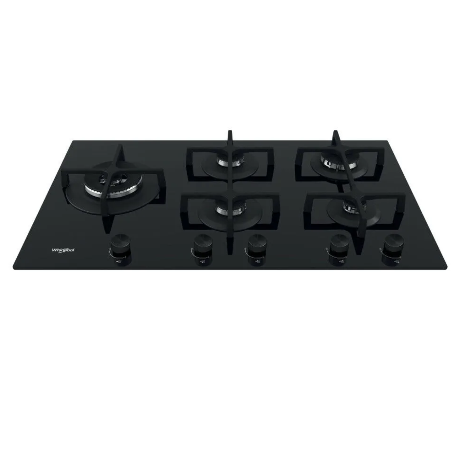 Whirlpool 90cm 5 Burner Gas On Glass Hob - GOA9523NB1