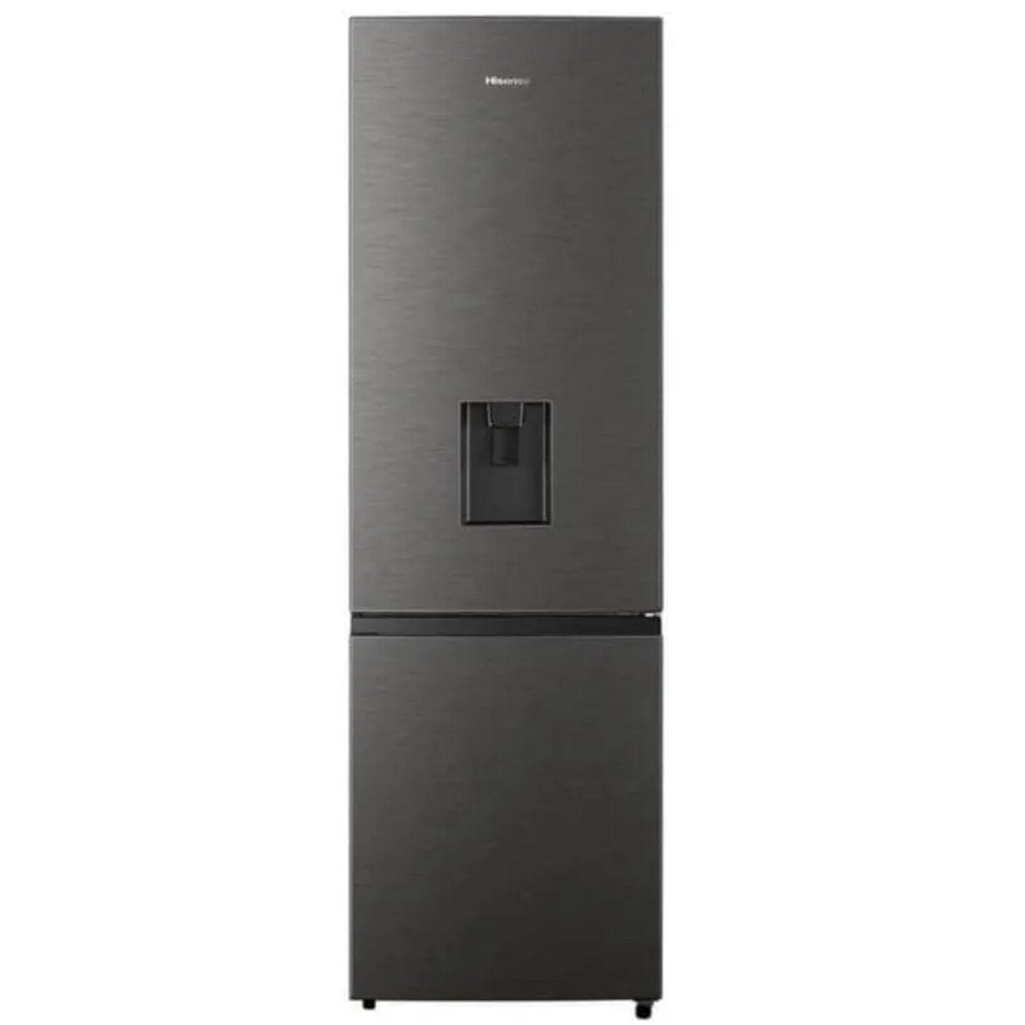 Hisense 263L Combi Fridge/Freezer With Water Dispenser - Metallic - H370BIT WD