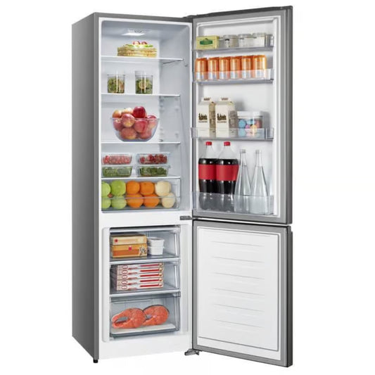 Hisense 263L Combi Fridge/Freezer With Water Dispenser - Metallic - H370BIT WD