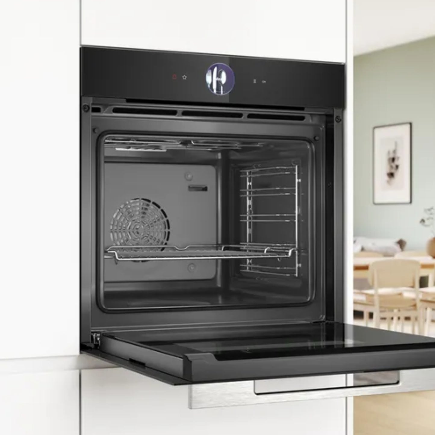 Bosch Serie 8 60cm Multifunction Oven - Home Connect - HBG7341B1M