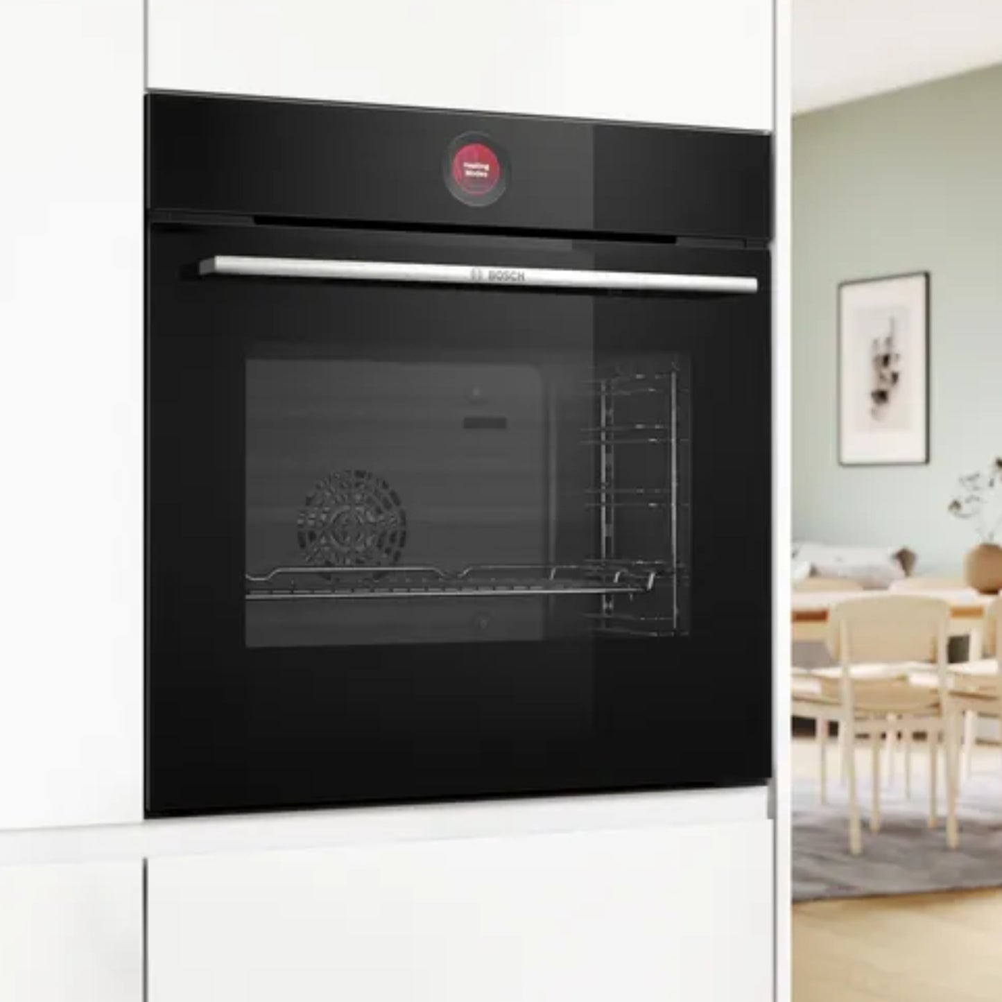 Bosch Serie 8 60cm Multifunction Oven - Home Connect - HBG7341B1M