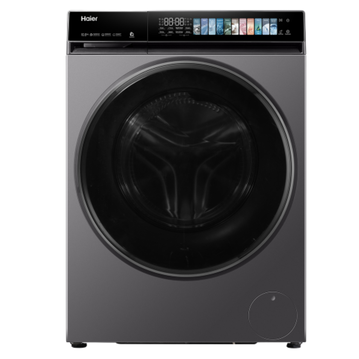 Haier 10.5kg Front Loader Washing Machine - Silver - HW105B14367S8U1