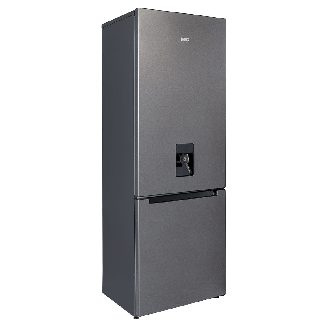 KIC 314L Combi Fridge/Freezer With Water Dispenser - Grey - KBF635GR WD