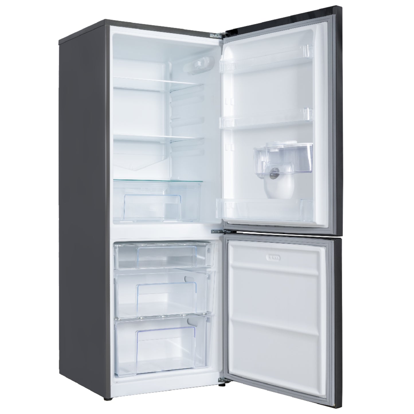KIC 276L Combi Fridge/Freezer With Water Dispenser - Grey - KBF631GR WD