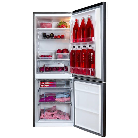 KIC 276L Combi Fridge/Freezer - Grey - KBF631GR