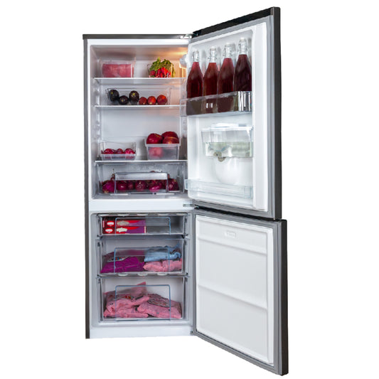 KIC 276L Combi Fridge/Freezer With Water Dispenser - Metallic - KBF631ME WD