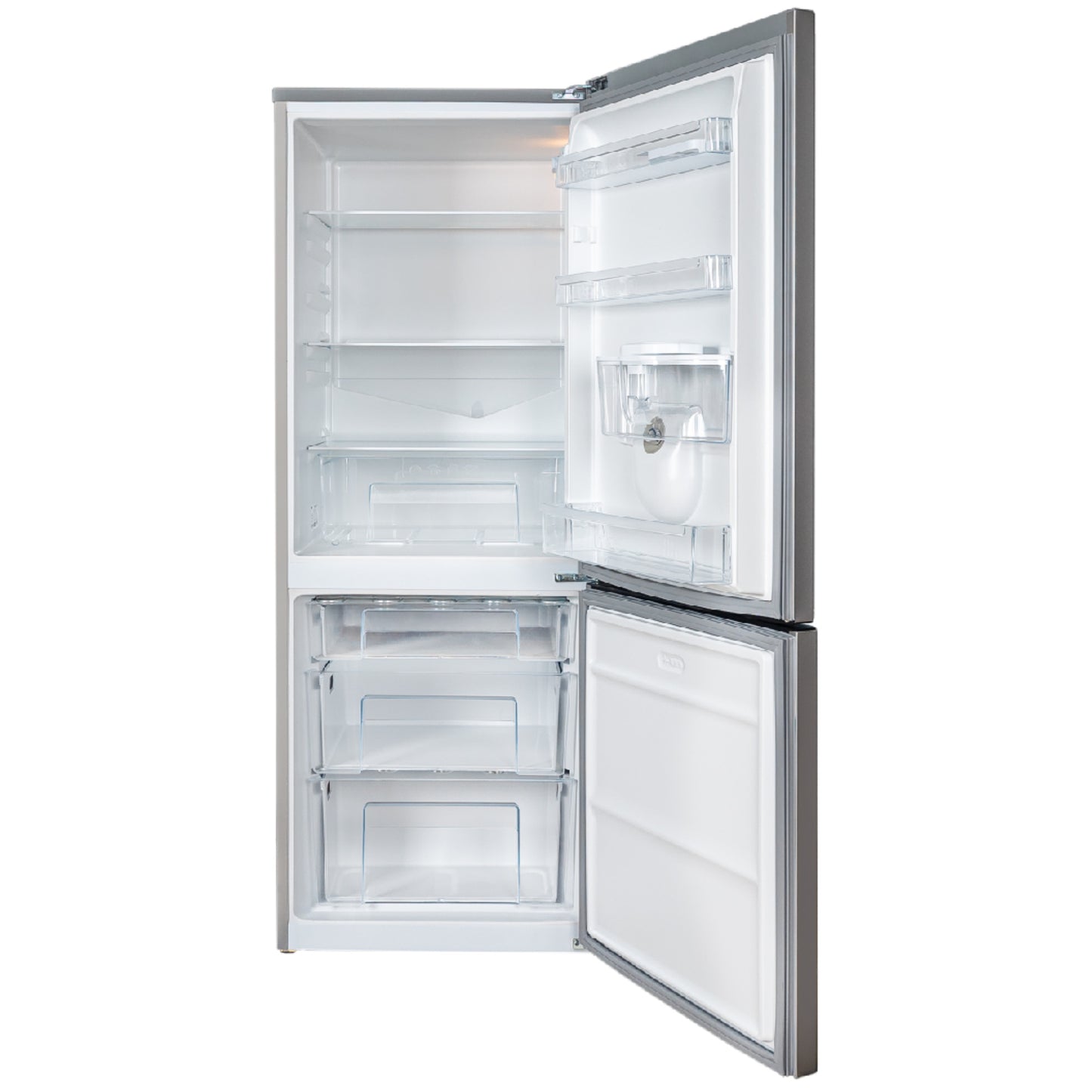 KIC 276L Combi Fridge/Freezer With Water Dispenser - Metallic - KBF631ME WD