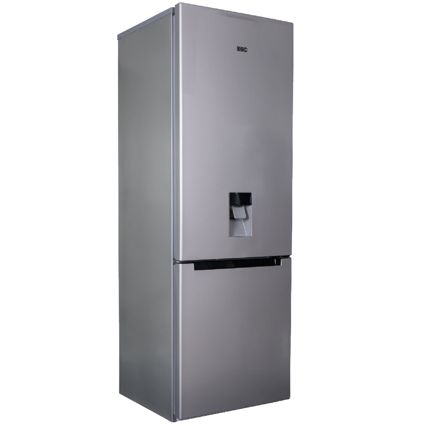 KIC 314L Combi Fridge/Freezer With Water Dispenser - Metallic - KBF635ME WD