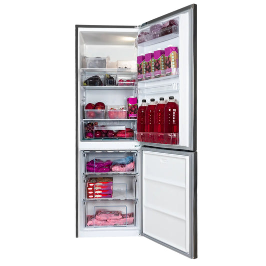 KIC 344L Combi Fridge/Freezer - Grey - KBF639GR