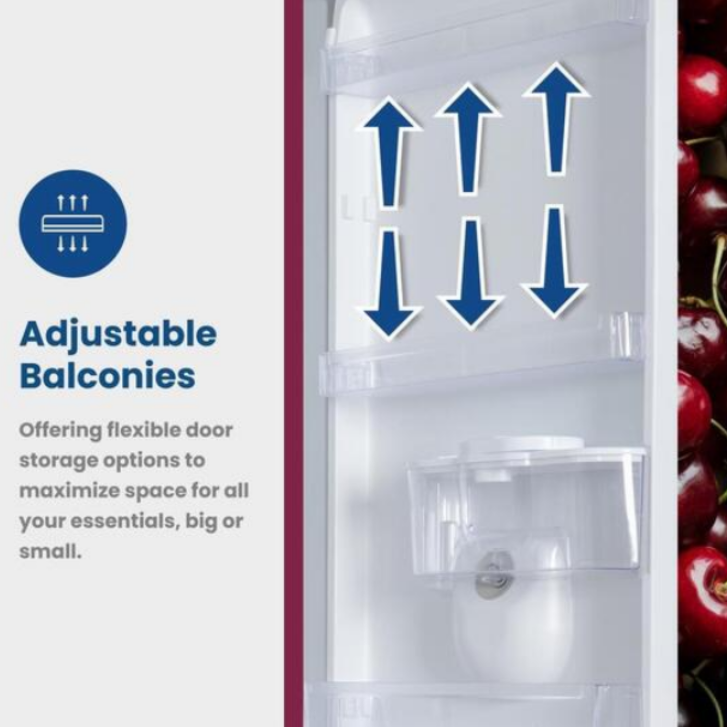 KIC 344L Combi Fridge/Freezer With Water Dispenser - Metallic - KBF639ME WD