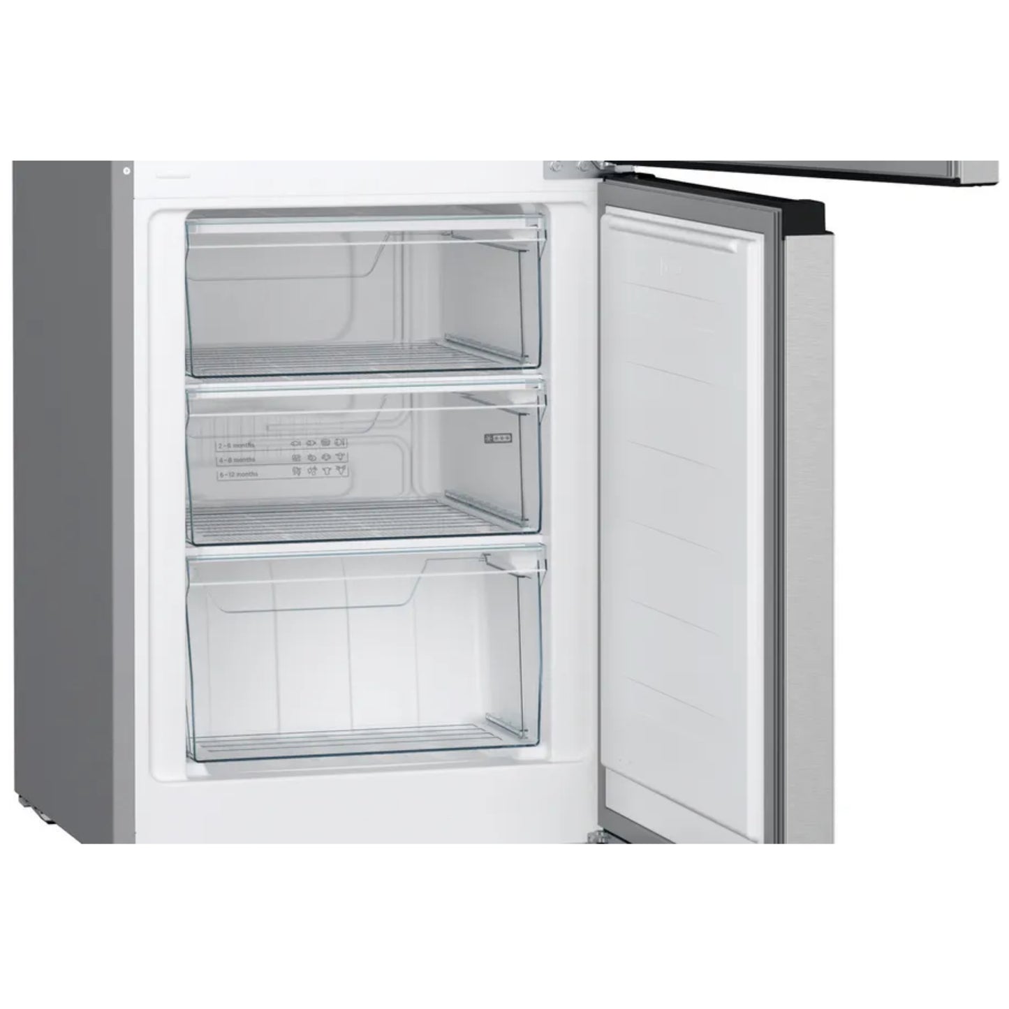 Bosch Serie 2 264l Combi Fridge/Freezer - KGV33NL1AZ - Inox Look