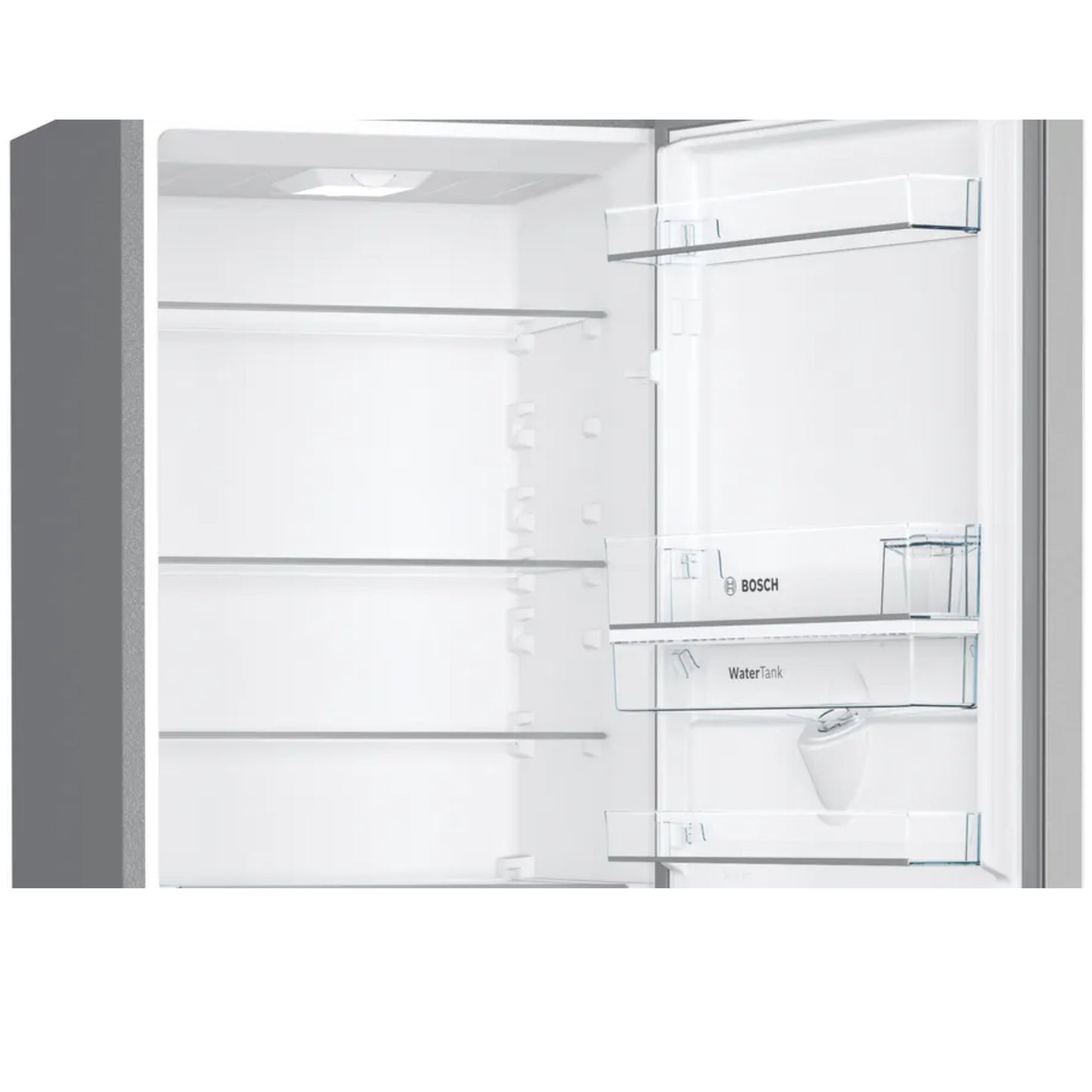 Bosch Serie 4 304l Combi Fridge/Freezer Water Dispenser - Inox - KGW36NL2AZ