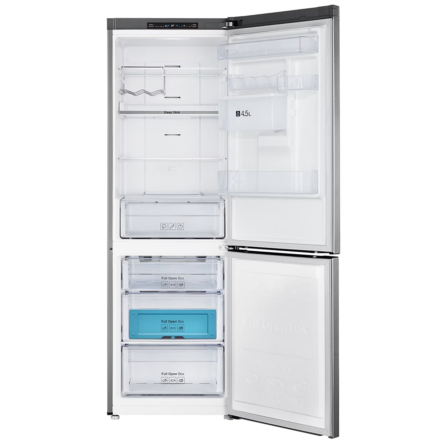 Samsung 321L Combi Fridge/Freezer With Water Dispenser - Inox Stainless - RB33J3611S9