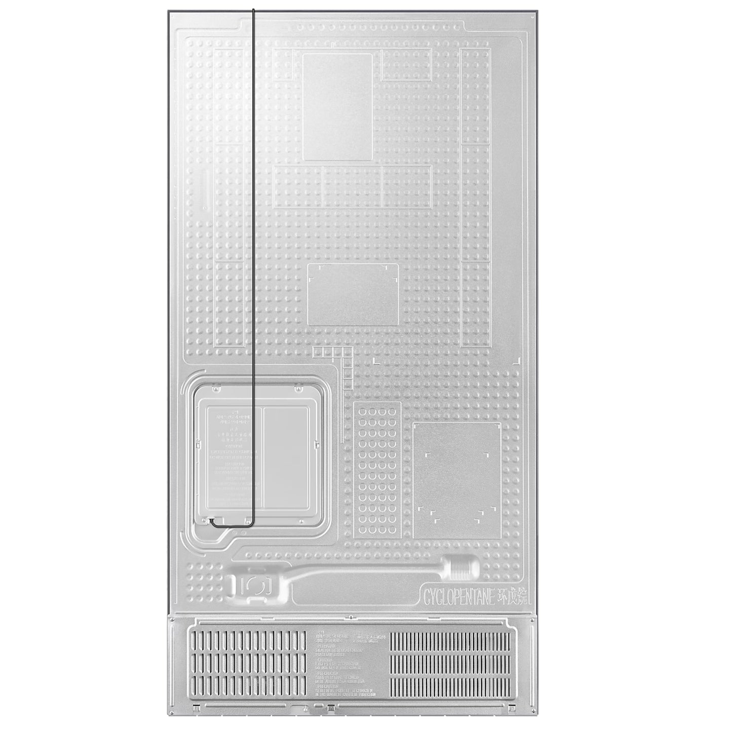 Samsung 564L Side by Side Fridge/Freezer - Gentle Matt Black - RS57DG4000B4FA