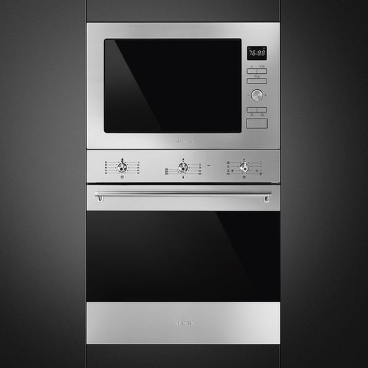 Smeg 60cm Built In Electric Oven - Stainless Steel - SF6385XSA
