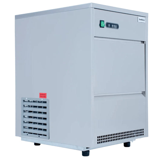 SnoMaster 26kg Plumbed-in Ice Maker - Gourmet Ice - Stainless Steel - SM-26-S