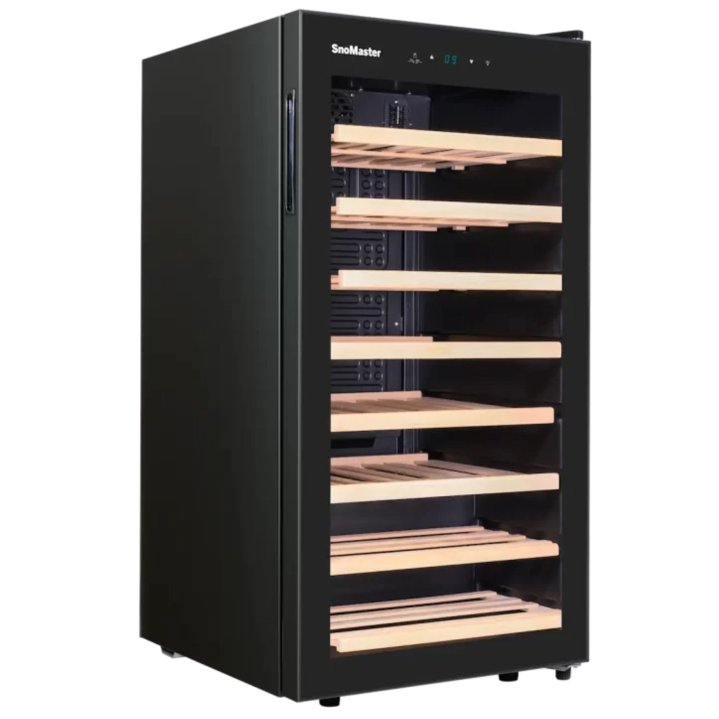 Snomaster 28 Bottle Single Zone Wine Cooler - Black - SMBC-100W