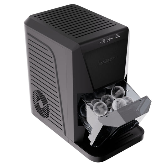 SnoMaster Counter Top Sphere-Ball Ice Maker - Black - SMIC-50