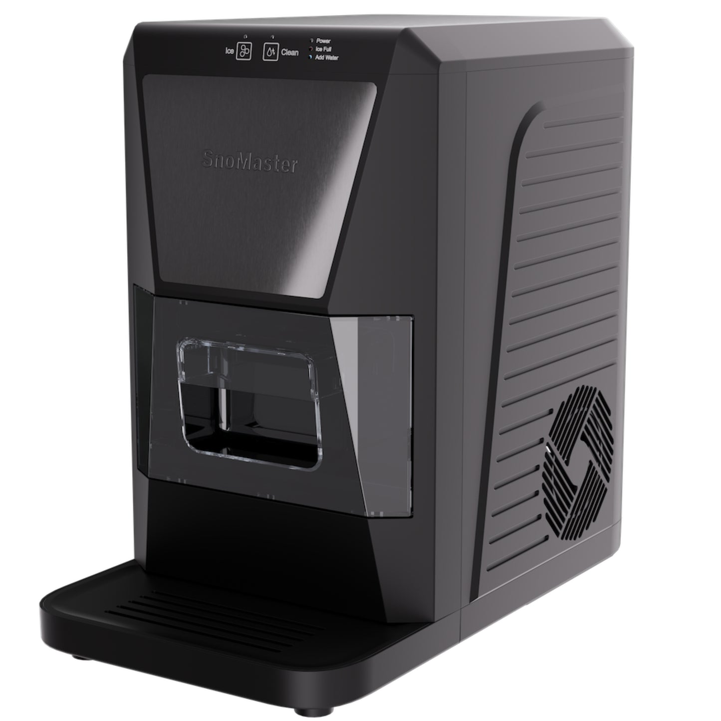 SnoMaster Counter Top Sphere-Ball Ice Maker - Black - SMIC-50