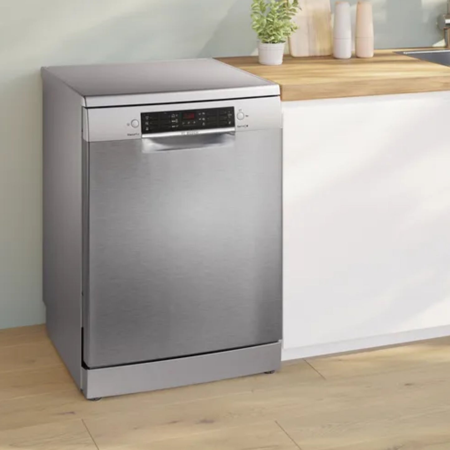 Bosch Series 4 13 Place Dishwasher - SMS46NI00Z - Silver Inox