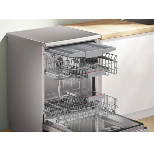 Bosch Series 4 13 Place Dishwasher - SMS46NI00Z - Silver Inox