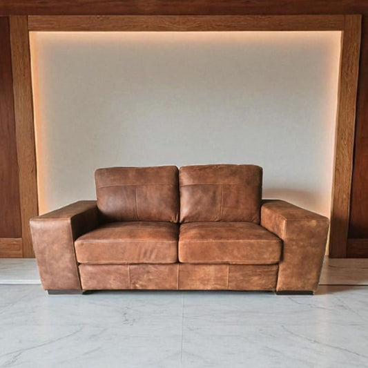 Sienna Couch - Genuine Leather