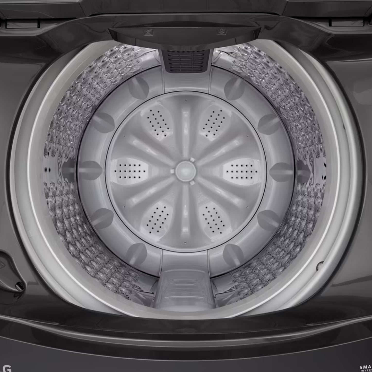 LG 18kg Top Loader Washing Machine - T18V1NDHT2 - Middle Black