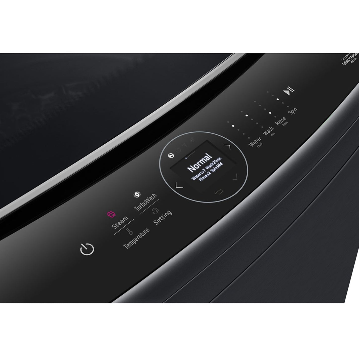 LG 24kg Top Loader Washing Machine - Platinum Black - T24H9EFHSTP